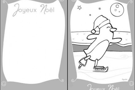 Cartes-de-voeux-de-Noel-a-colorier-Pingouin-patinant-sur-la-glace.jpg