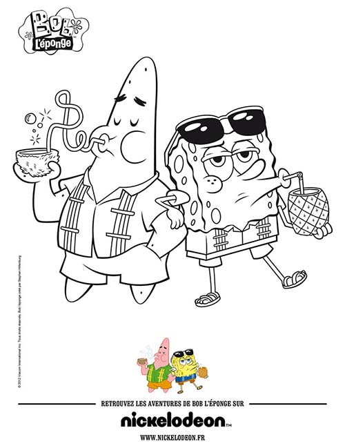 Coloriage-BOB-LEPONGE-Coloriage-BOB-LEPONGE-ET-PATRICK-a-la-plage.jpg