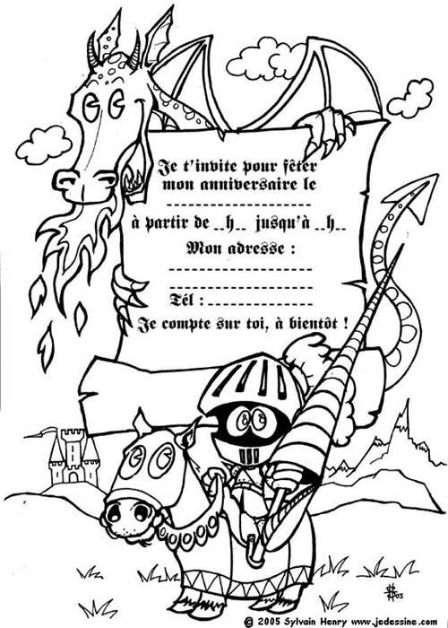 Coloriage-CARTE-ANNIVERSAIRE-Coloriage-dun-dragon-et-dun-chevalier.jpg