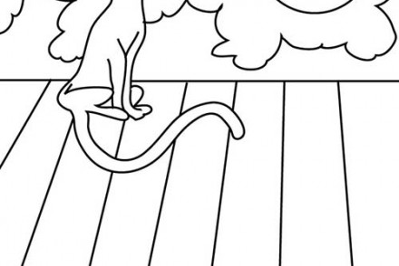 Coloriage-CHAT-HALLOWEEN-Chat-sur-le-toit-a-colorier.jpg