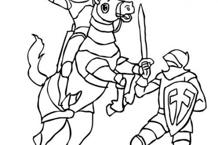 Coloriage-CHEVALIERS-ET-DRAGONS-Combat-de-chevaliers.jpg