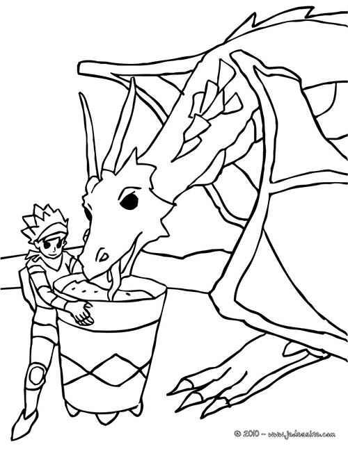 Coloriage-CHEVALIERS-ET-DRAGONS-Le-chevalier-nourrit-son-dragon.jpg