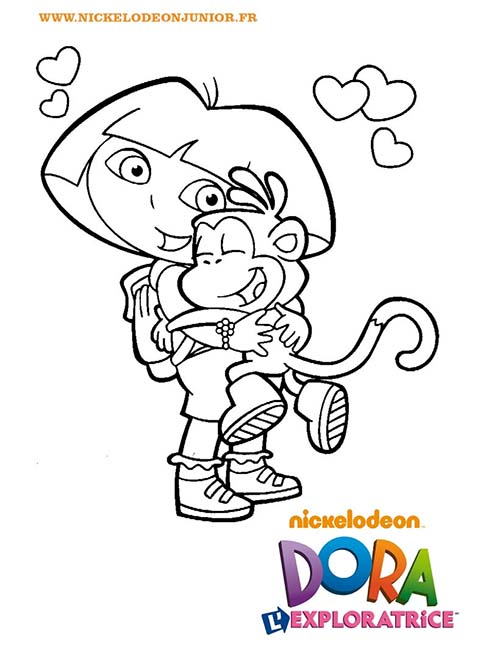 Coloriage-DORA-Coloriage-du-calin-de-Dora-et-Babouche.jpg