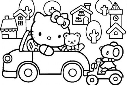 Coloriage-HELLO-KITTY-Coloriage-de-Hello-Kitty-en-voiture.jpg