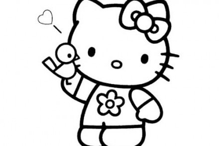 Coloriage-HELLO-KITTY-Coloriage-de-Hello-Kitty-et-son-ami-loiseau.jpg