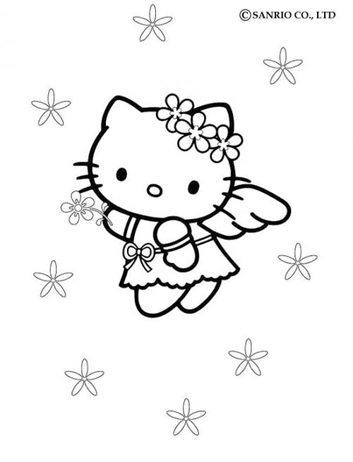 Coloriage-HELLO-KITTY-Coloriage-de-Hello-Kitty-petit-ange.jpg