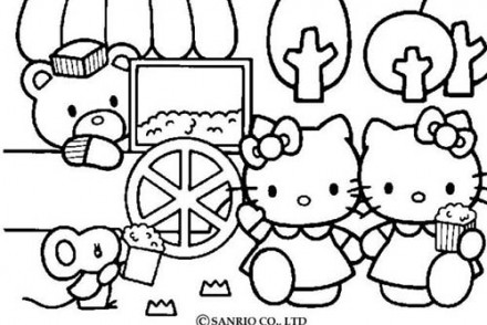 Coloriage-HELLO-KITTY-Hello-Kitty-chez-le-vendeur-de-Pop-Corn.jpg