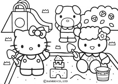 Coloriage-HELLO-KITTY-Hello-Kitty-joue-dans-le-sable.jpg