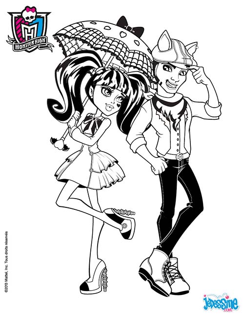 Coloriage-MONSTER-HIGH-Clawd-Wolf-et-Draculaura.jpg