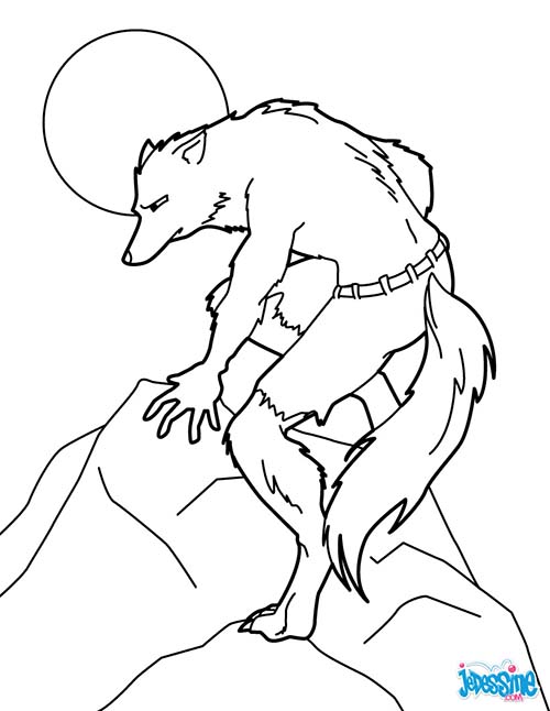 Coloriage-MONSTRE-HALLOWEEN-Loup-garou-au-clair-de-lune.jpg