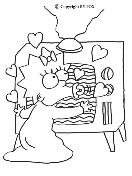 Coloriage-SIMPSON-Coloriage-de-Maggie-et-la-tele.jpg