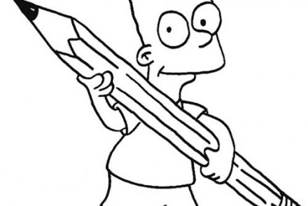 Coloriage-SIMPSON-Coloriage-du-crayon-de-Bart.jpg