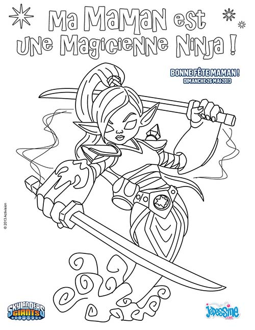 Coloriage-SKYLANDERS-GIANTS-Coloriage-NINJINI-Special-Fete-des-Meres.jpg