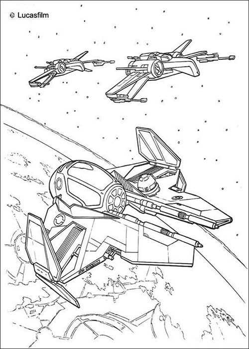 Coloriage-STAR-WARS-Coloriage-STAR-WARS-des-vaisseaux-dans-lespace.jpg