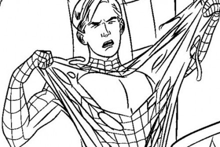 Coloriage-Spiderman-Spiderman-arrache-son-costume.jpg