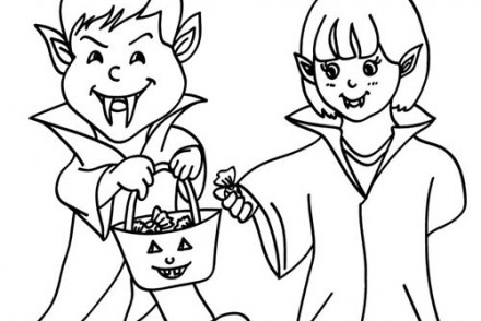 Coloriage-VAMPIRE-HALLOWEEN-2-enfants-DEGUISES-en-VAMPIRE.jpg