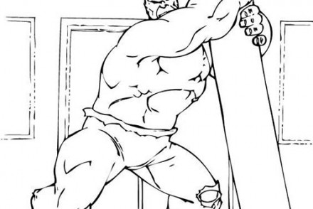 Coloriage-de-HULK-Coloriage-de-Hulk-arrachant-un-poteau.jpg