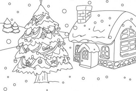 Coloriage-de-Sapins-de-Noel-Sapin-de-Noel-sous-la-neige-a-colorier.jpg