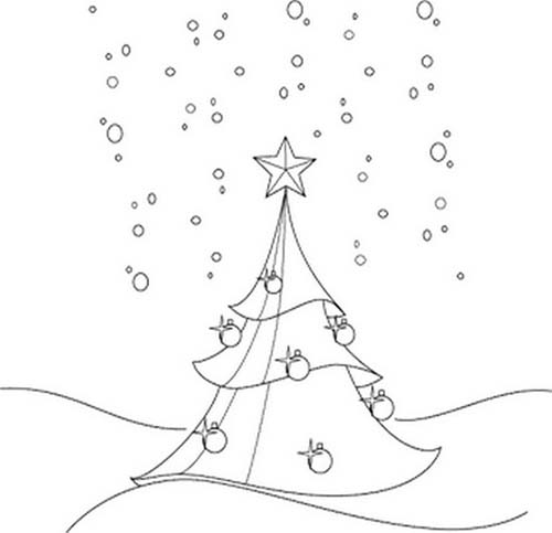 Coloriage-de-Sapins-de-Noel-Sapins-de-Noel-sous-la-neige-a-colorier.jpg