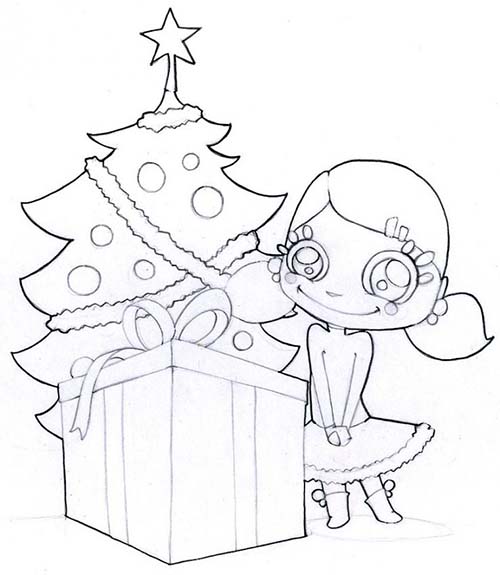 Coloriage-des-Cadeaux-de-Noel-Coloriage-dun-gros-cadeau-devant-le-sapin.jpg