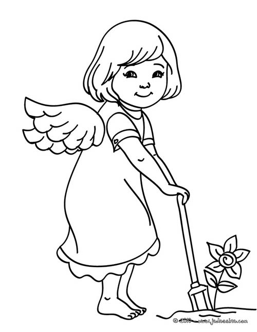 Coloriages-Anges-de-Noel-Coloriage-ange-jardinier.jpg