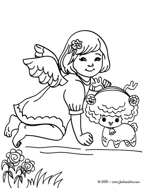 Coloriages-Anges-de-Noel-Petit-ange-au-mouton-a-colorier.jpg