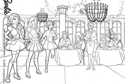 Coloriages-Barbie-Apprentie-Princesse-Miss-Privert-et-les-eleves-a-colorier.jpg