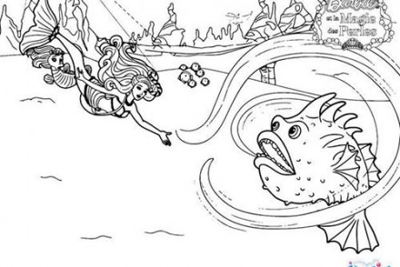 Coloriages-Barbie-et-la-Magie-des-Perles-Spike-le-poisson-pierre.jpg