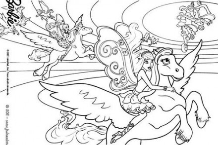 Coloriages-Barbie-et-le-Secret-des-Fees-Coloriage-de-Barbie-sur-son-Poney-aile.jpg