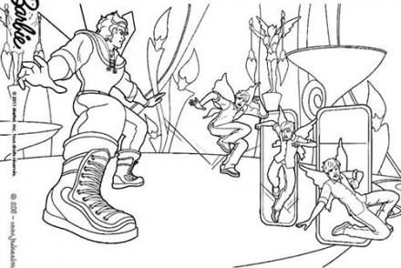 Coloriages-Barbie-et-le-Secret-des-Fees-Le-duel-de-Kane-et-Zane-a-colorier.jpg