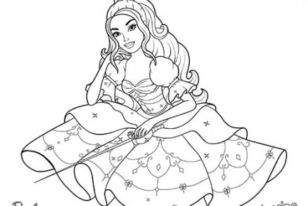 Coloriages-Barbie-et-les-3-Mousquetaires-Coloriage-de-Corinne-assise-avec-son-epee.jpg