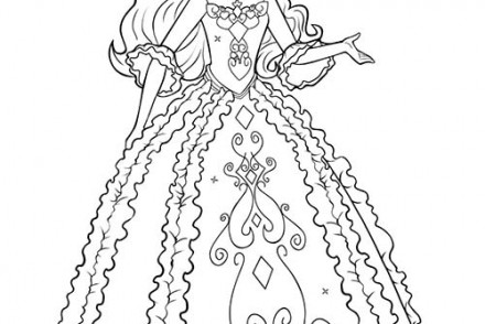 Coloriages-Barbie-et-les-3-Mousquetaires-Coloriage-de-Renee-dans-sa-belle-robe-2.jpg