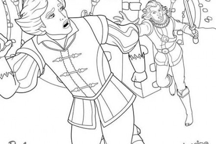 Coloriages-Barbie-et-les-3-Mousquetaires-Coloriage-de-la-poursuite-dans-le-chateau.jpg