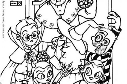 Coloriages-Enfants-deguises-pour-Halloween-Coloriage-de-la-collecte-de-bonbons.jpg