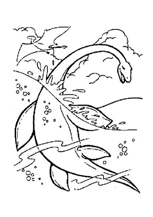 Coloriages-de-Dinosaures-Plesiosaure-a-lattaque.jpg