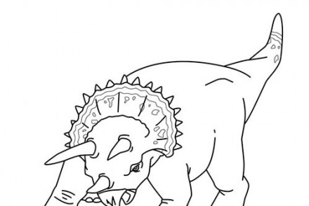 Coloriages-de-Dinosaures-Triceratops-a-lattaque.jpg