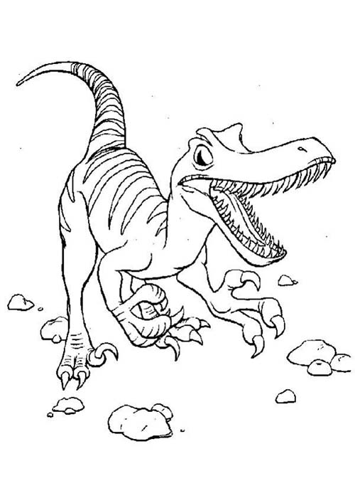 Coloriages-de-Dinosaures-Velociraptor-feroce.jpg