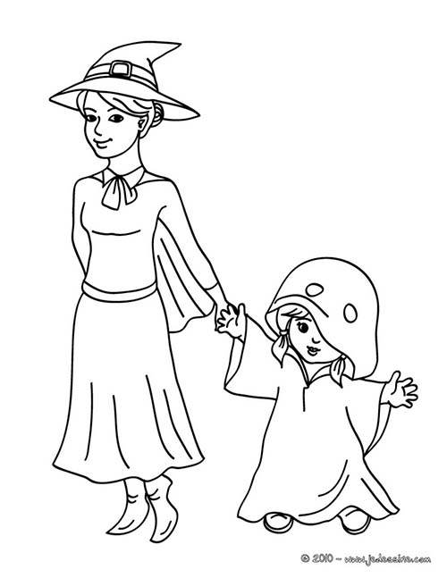 Coloriages-de-Sorcieres-dHalloween-Coloriage-dune-SORCIERE-et-de-son-enfant.jpg