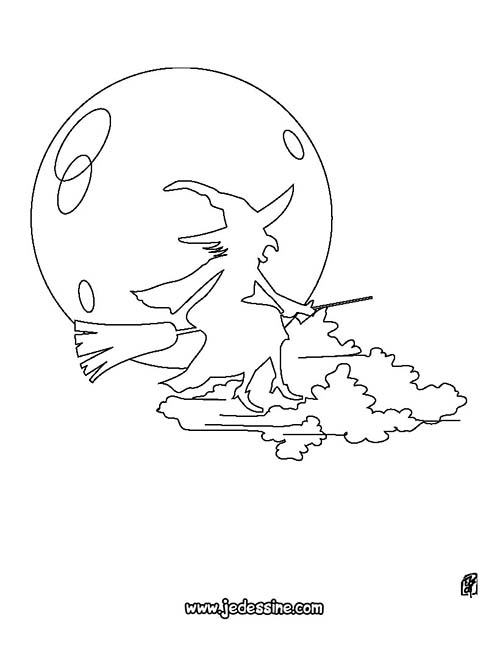 Coloriages-de-Sorcieres-dHalloween-Coloriage-dune-sorciere-au-clair-de-lune.jpg