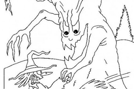 Coloriages-de-Sorcieres-dHalloween-Sorciere-effrayee-par-un-arbre-magique.jpg