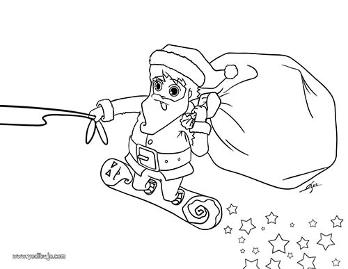 Coloriages-du-Pere-Noel-Coloriage-du-Pere-Noel-sur-un-surf.jpg