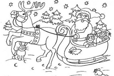 Coloriages-du-Pere-Noel-Coloriage-traineau-aux-cadeaux.jpg