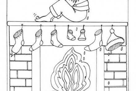 Coloriages-du-Pere-Noel-Le-Pere-Noel-fait-secher-ses-chaussettes-sur-la-cheminee.jpg