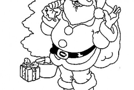 Coloriages-du-Pere-Noel-Papa-Noel-devant-sapin-a-colorier.jpg