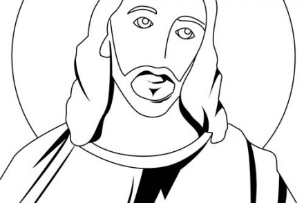 Fete-religieuse-de-Paques-Coloriage-du-portrait-de-Jesus-Christ.jpg