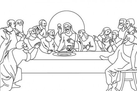 Fete-religieuse-de-Paques-Coloriage-du-repas-de-Jesus-et-ses-apotres.jpg