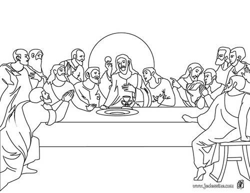 Fete-religieuse-de-Paques-Coloriage-du-repas-de-Jesus-et-ses-apotres.jpg